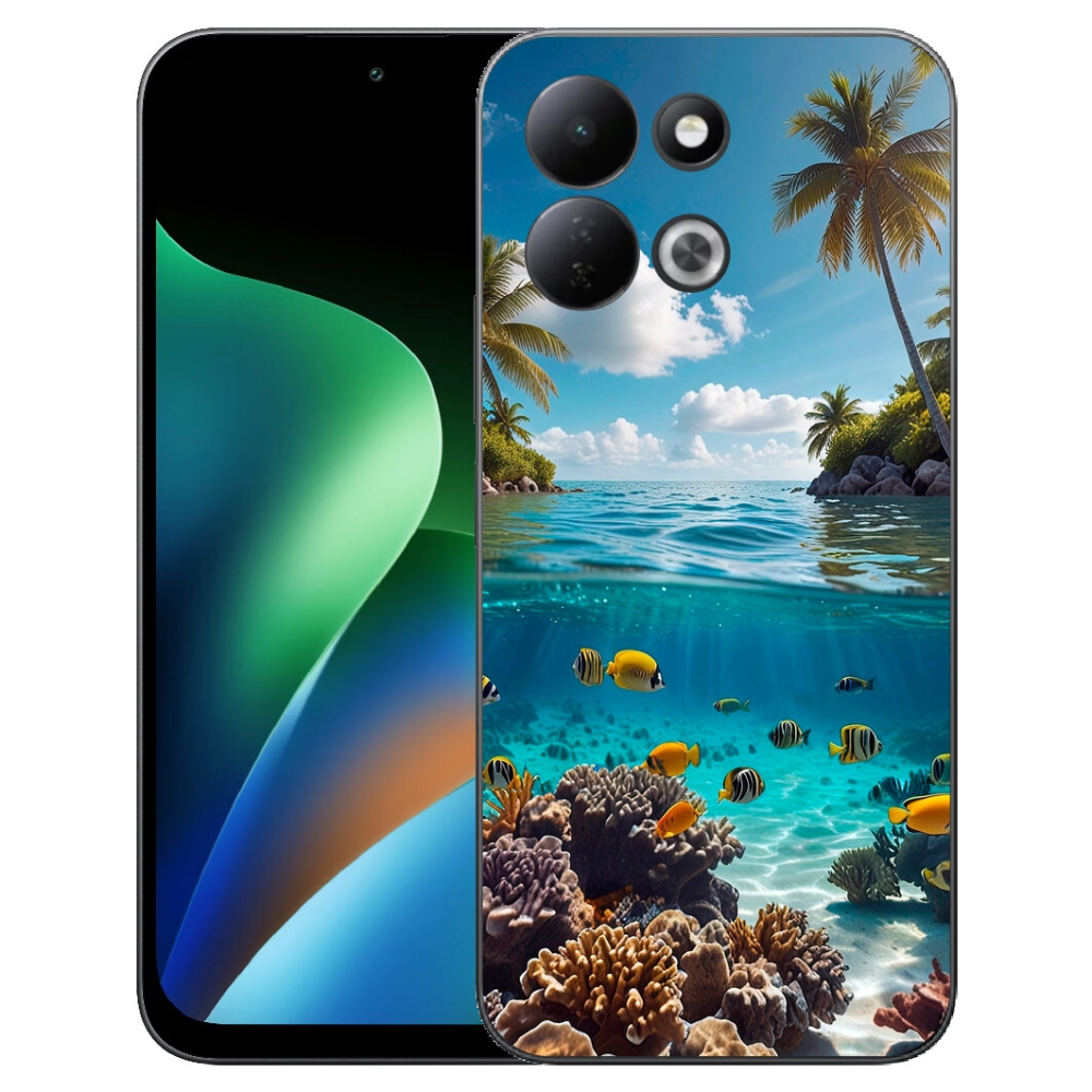 Gélový kryt mmCase na Xiaomi Redmi 17 4G/5G - morský svet 4