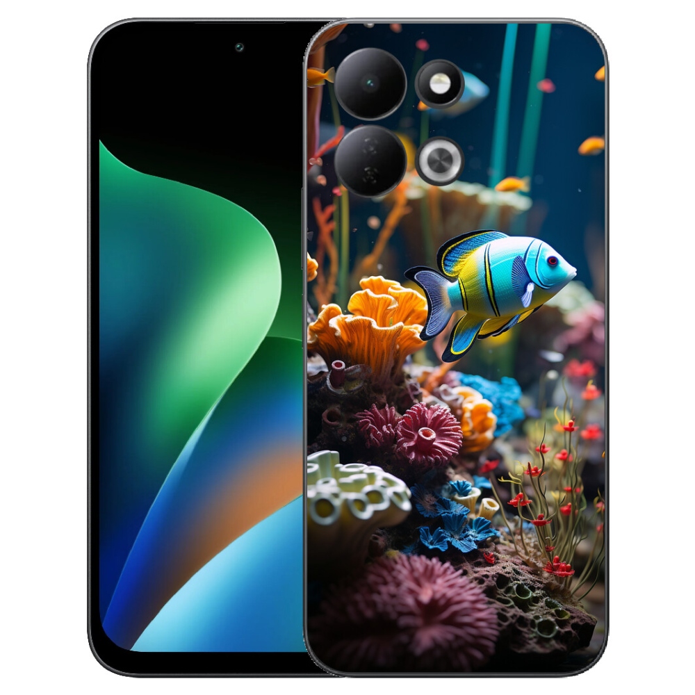Gélový kryt mmCase na Xiaomi Redmi 17 4G/5G - morský svet 5