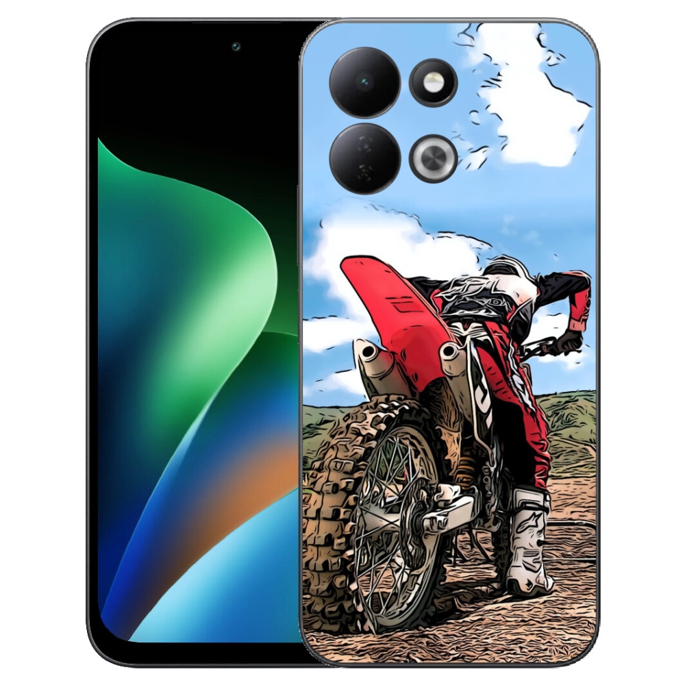 Gélový kryt mmCase na Xiaomi Redmi 17 4G/5G - moto