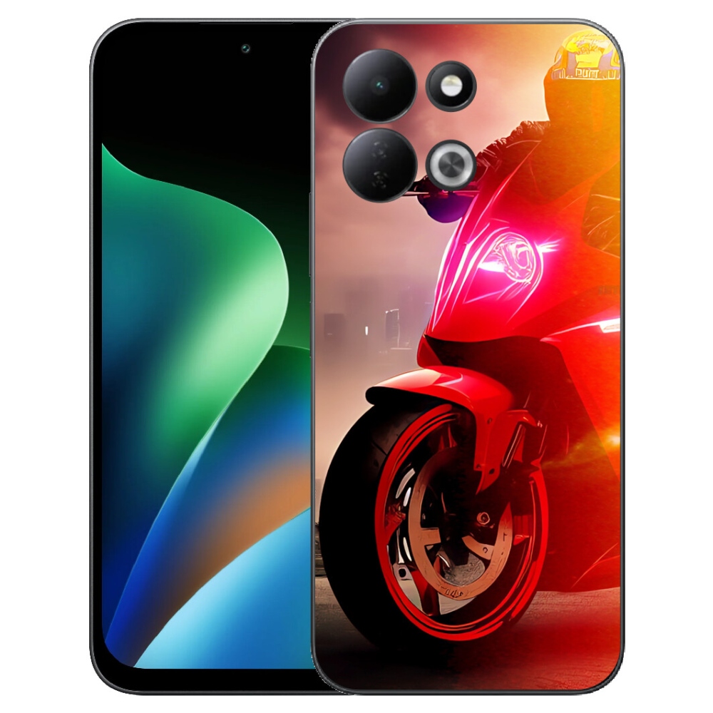 Gélový kryt mmCase na Xiaomi Redmi 17 4G/5G - motorka