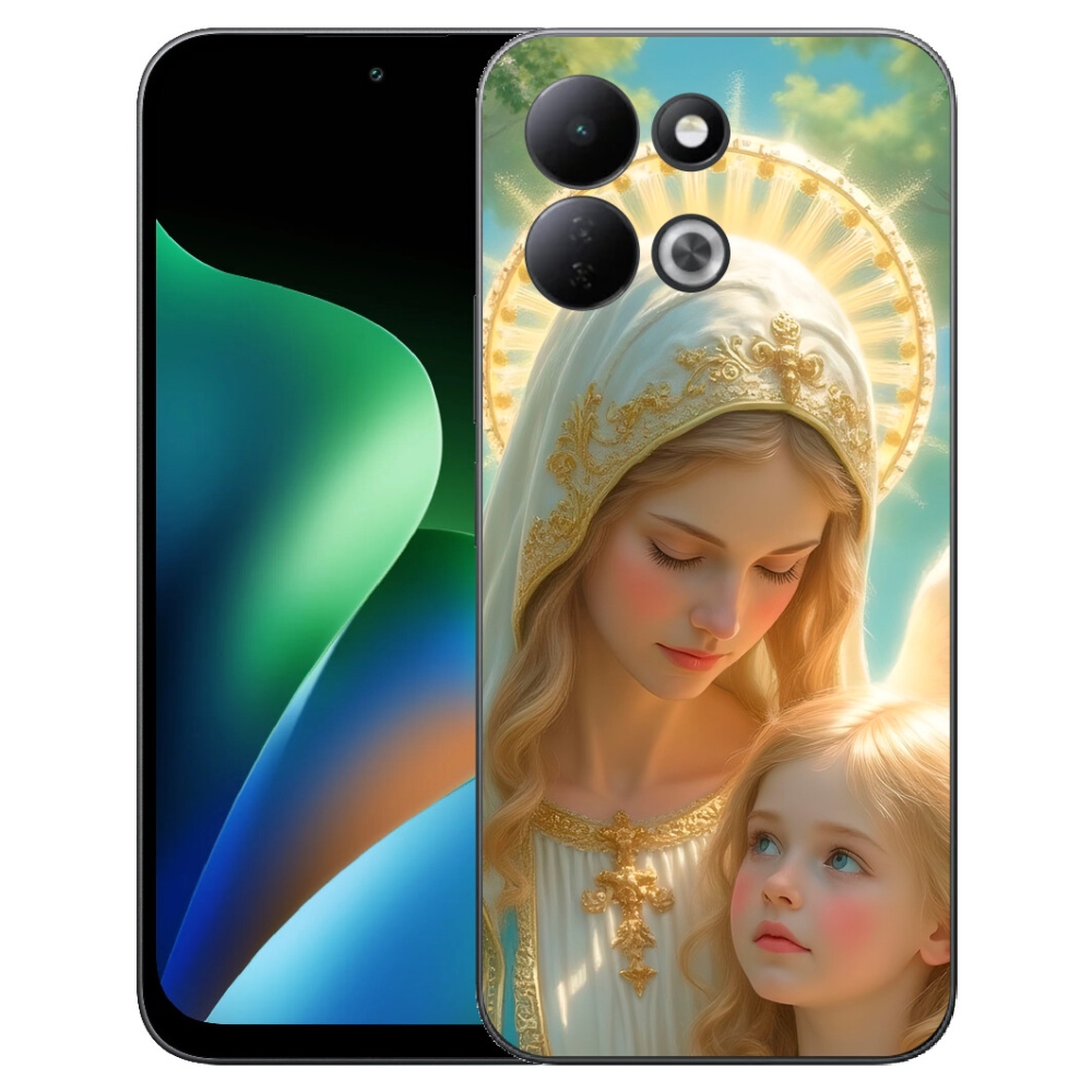 Gélový kryt mmCase na Xiaomi Redmi 17 4G/5G - náboženský motív 2