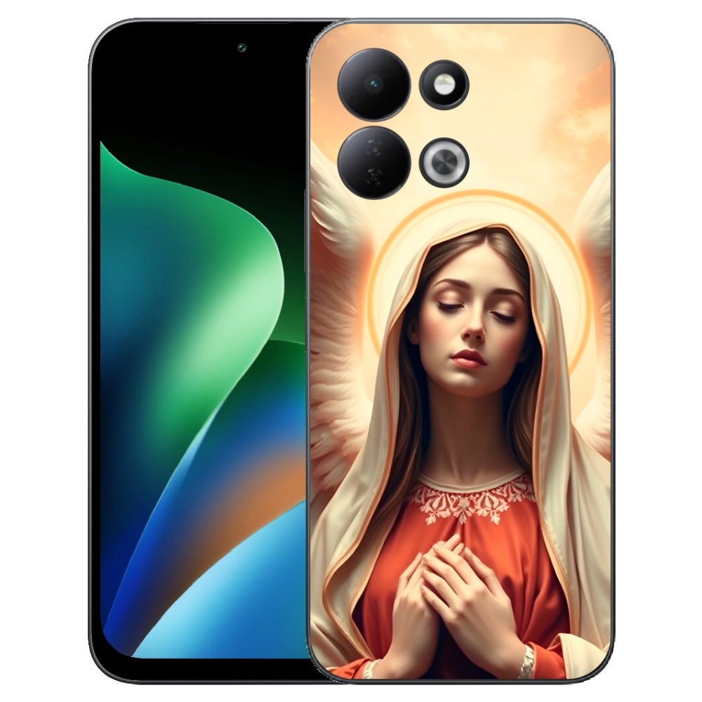 Gélový kryt mmCase na Xiaomi Redmi 17 4G/5G - náboženský motív