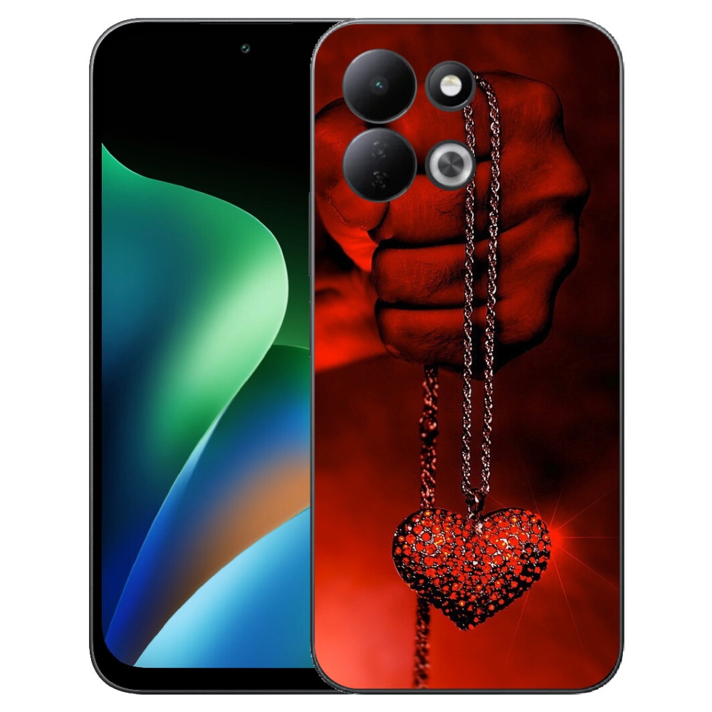 Gélový kryt mmCase na Xiaomi Redmi 17 4G/5G - náhrdelník