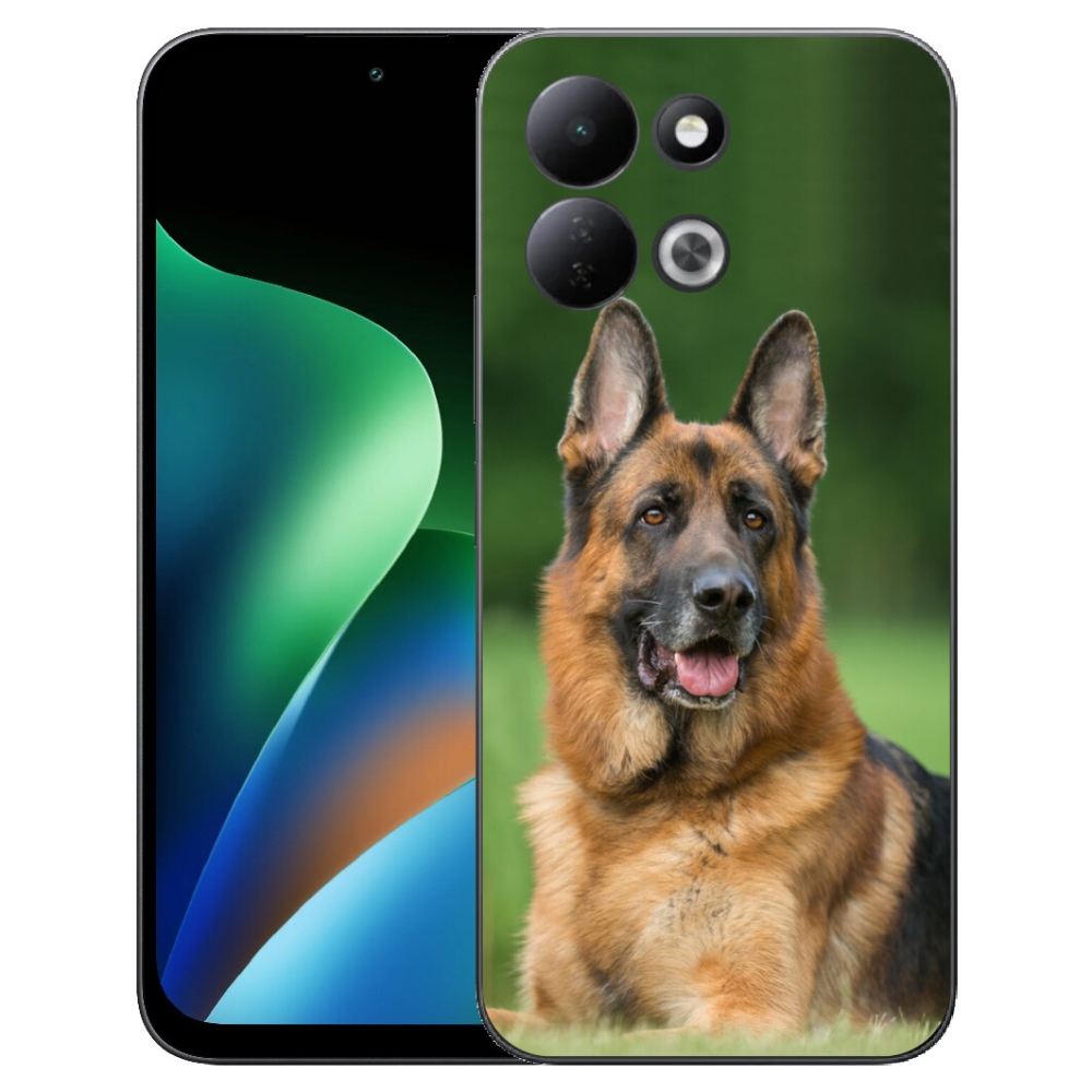 Gélový kryt mmCase na Xiaomi Redmi 17 4G/5G - nemecký ovčiak