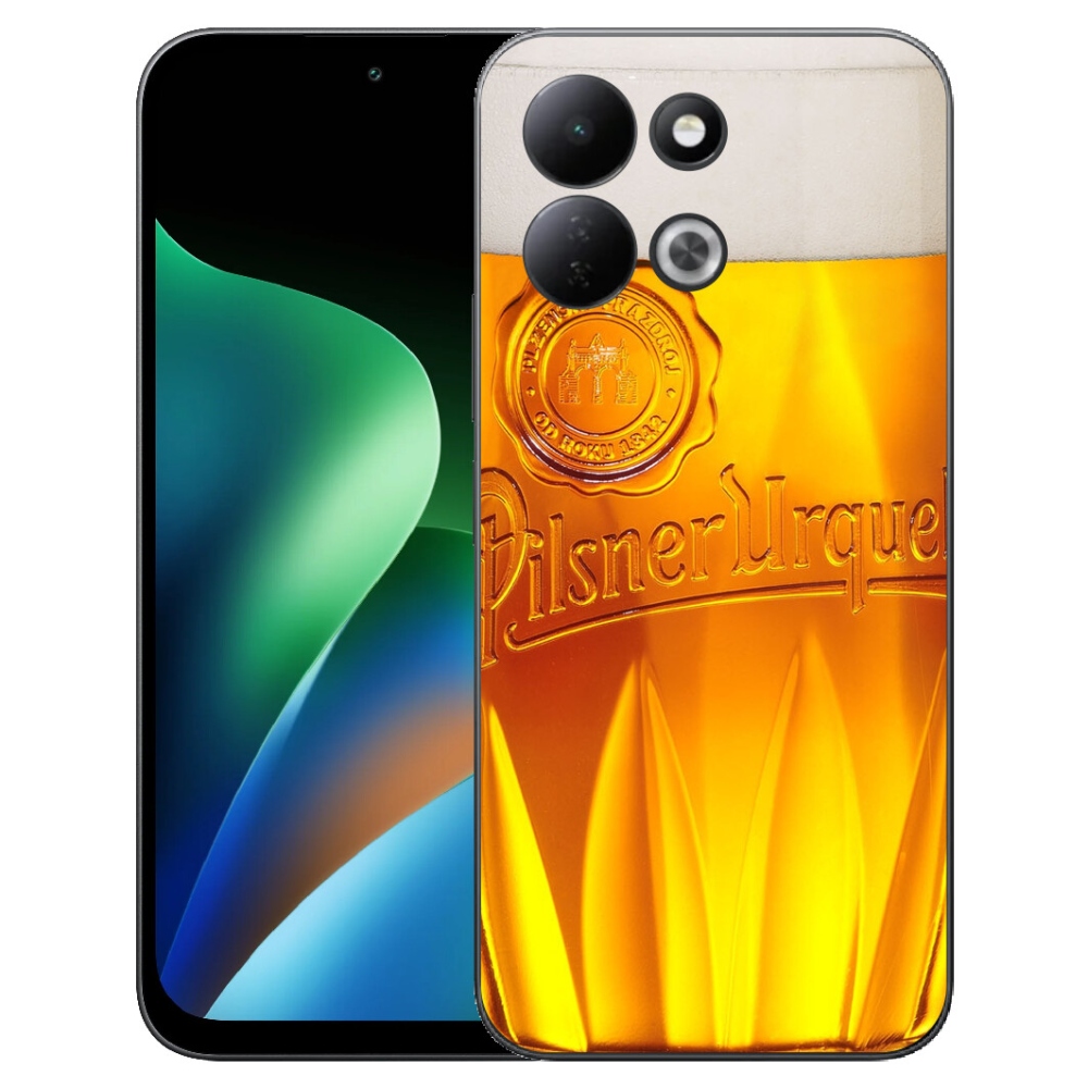 Gélový kryt mmCase na Xiaomi Redmi 17 4G/5G - pivo