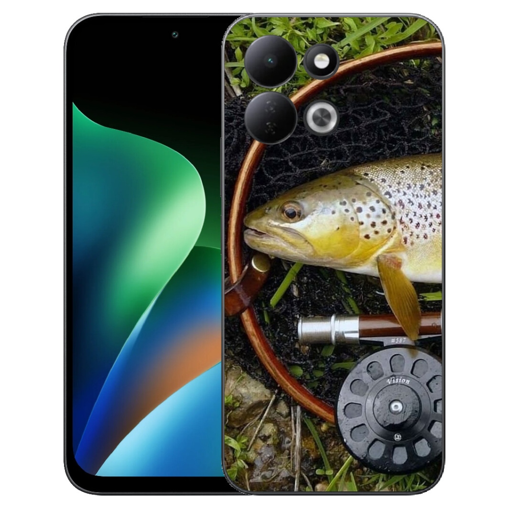 Gélový kryt mmCase na Xiaomi Redmi 17 4G/5G - pstruh 2