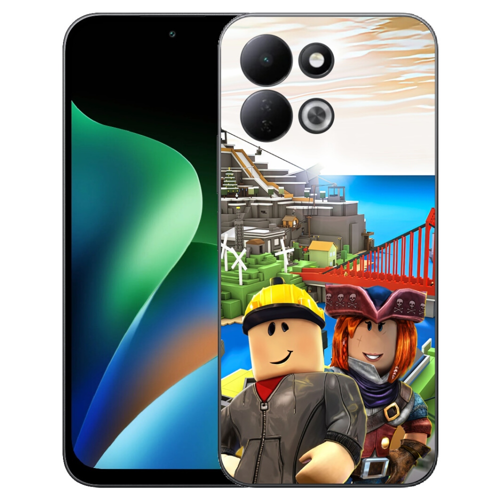 Gélový kryt mmCase na Xiaomi Redmi 17 4G/5G - roblox 1