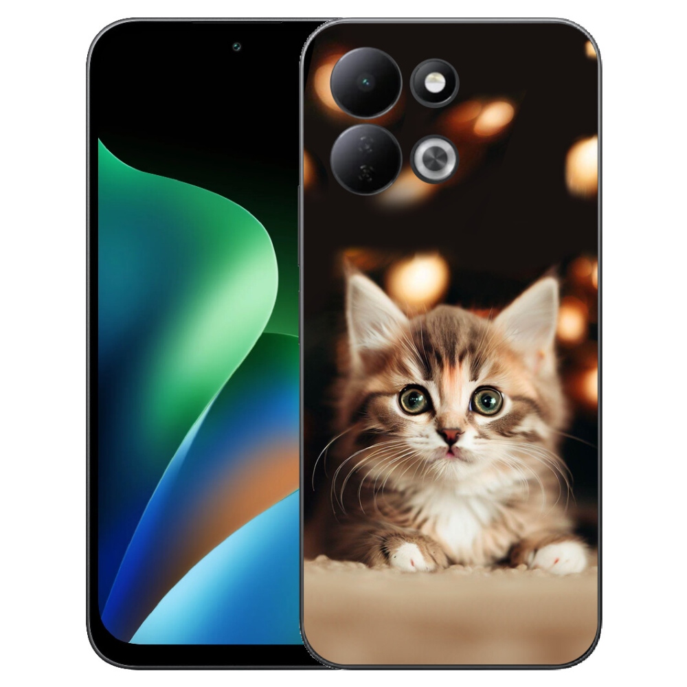 Gélový kryt mmCase na Xiaomi Redmi 17 4G/5G - roztomilé mačiatko 2