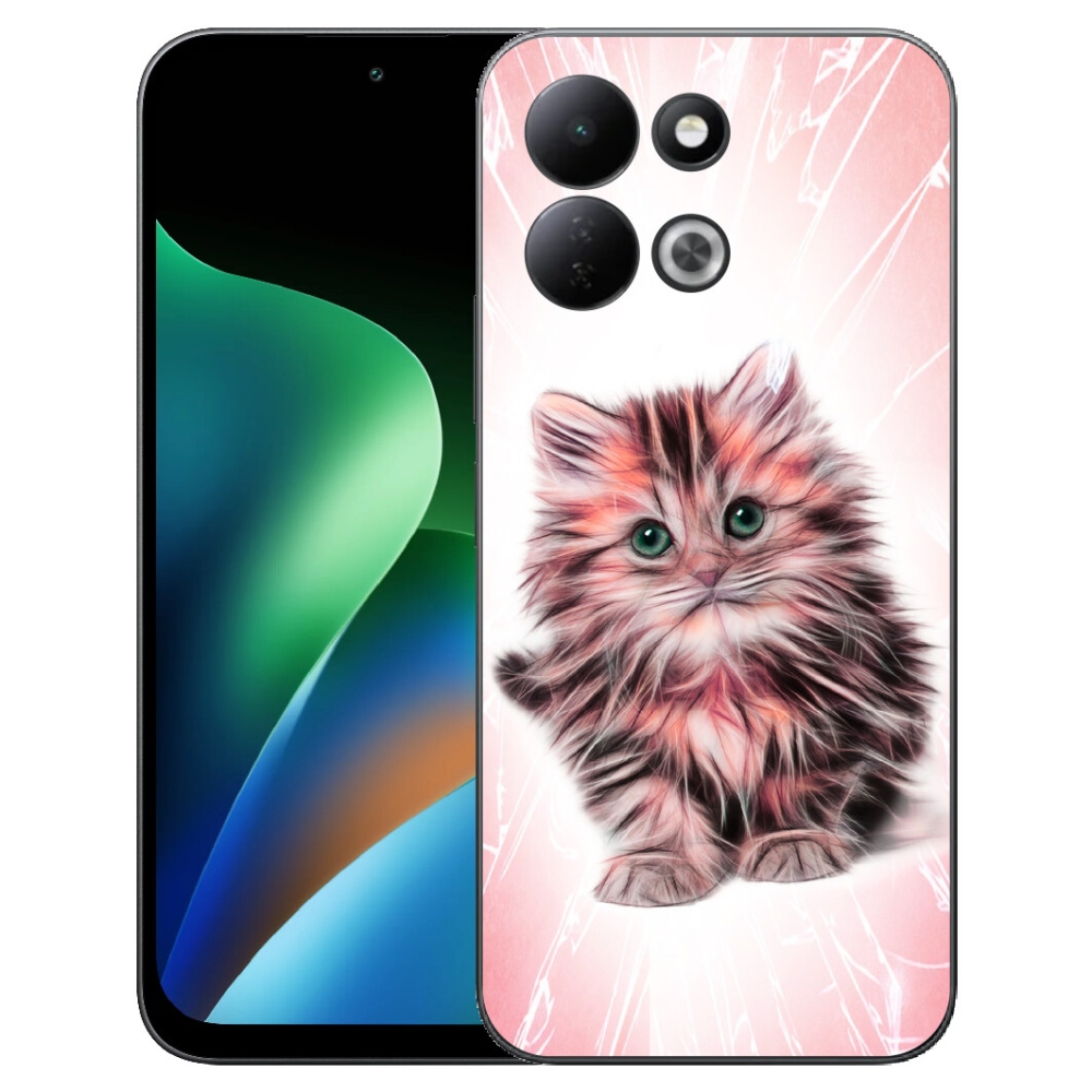 Gélový kryt mmCase na Xiaomi Redmi 17 4G/5G - roztomilé mačiatko