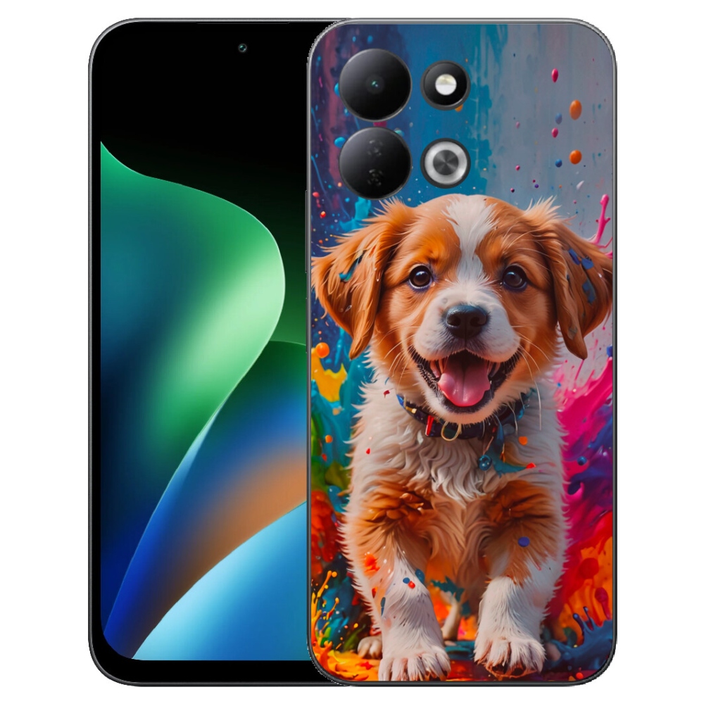 Gélový kryt mmCase na Xiaomi Redmi 17 4G/5G - roztomilé šteňa 3