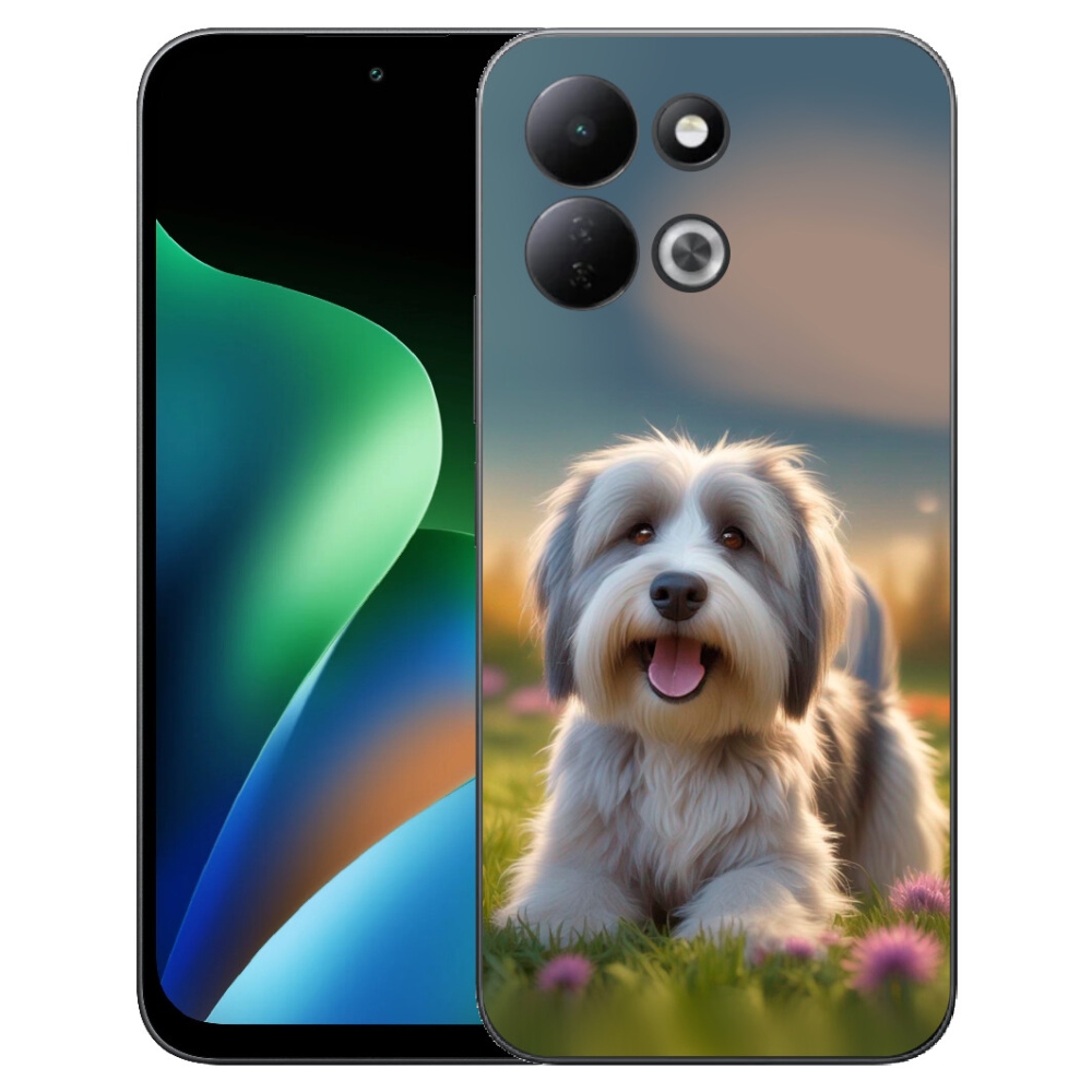Gélový kryt mmCase na Xiaomi Redmi 17 4G/5G - roztomilý havanský psík