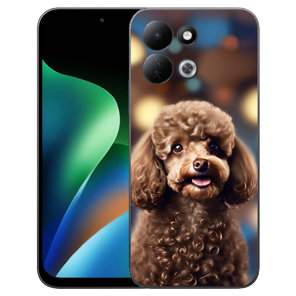 Gélový kryt mmCase na Xiaomi Redmi 17 4G/5G - roztomilý pudel