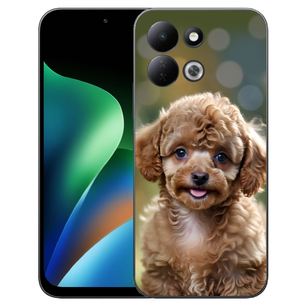 Gélový kryt mmCase na Xiaomi Redmi 17 4G/5G - roztomilý pudel