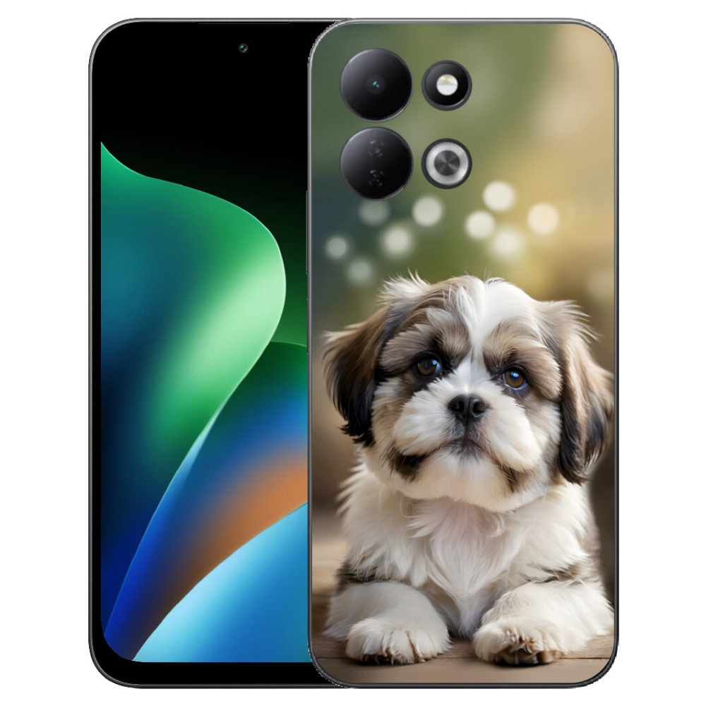 Gélový kryt mmCase na Xiaomi Redmi 17 4G/5G - roztomilý shih-tzu