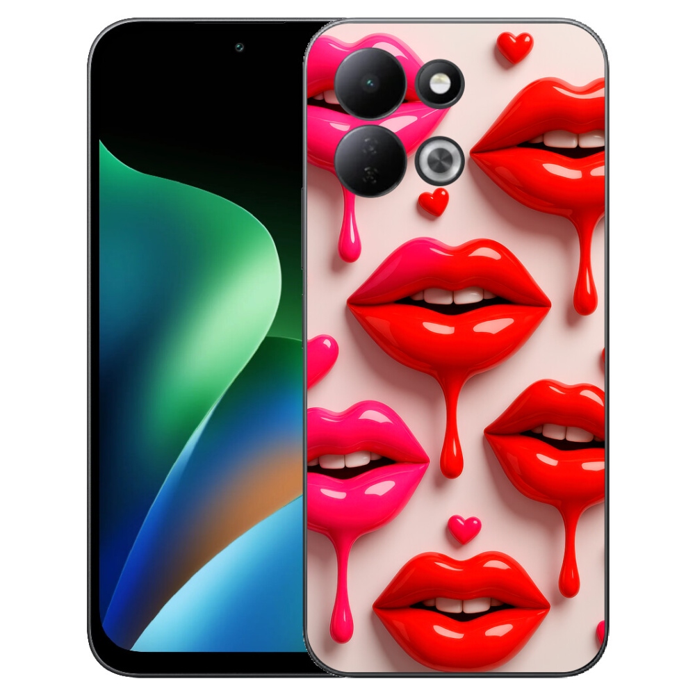 Gélový kryt mmCase na Xiaomi Redmi 17 4G/5G - pery 2