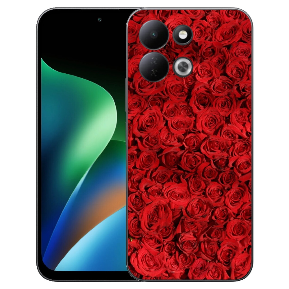 Gélový kryt mmCase na Xiaomi Redmi 17 4G/5G - ruža