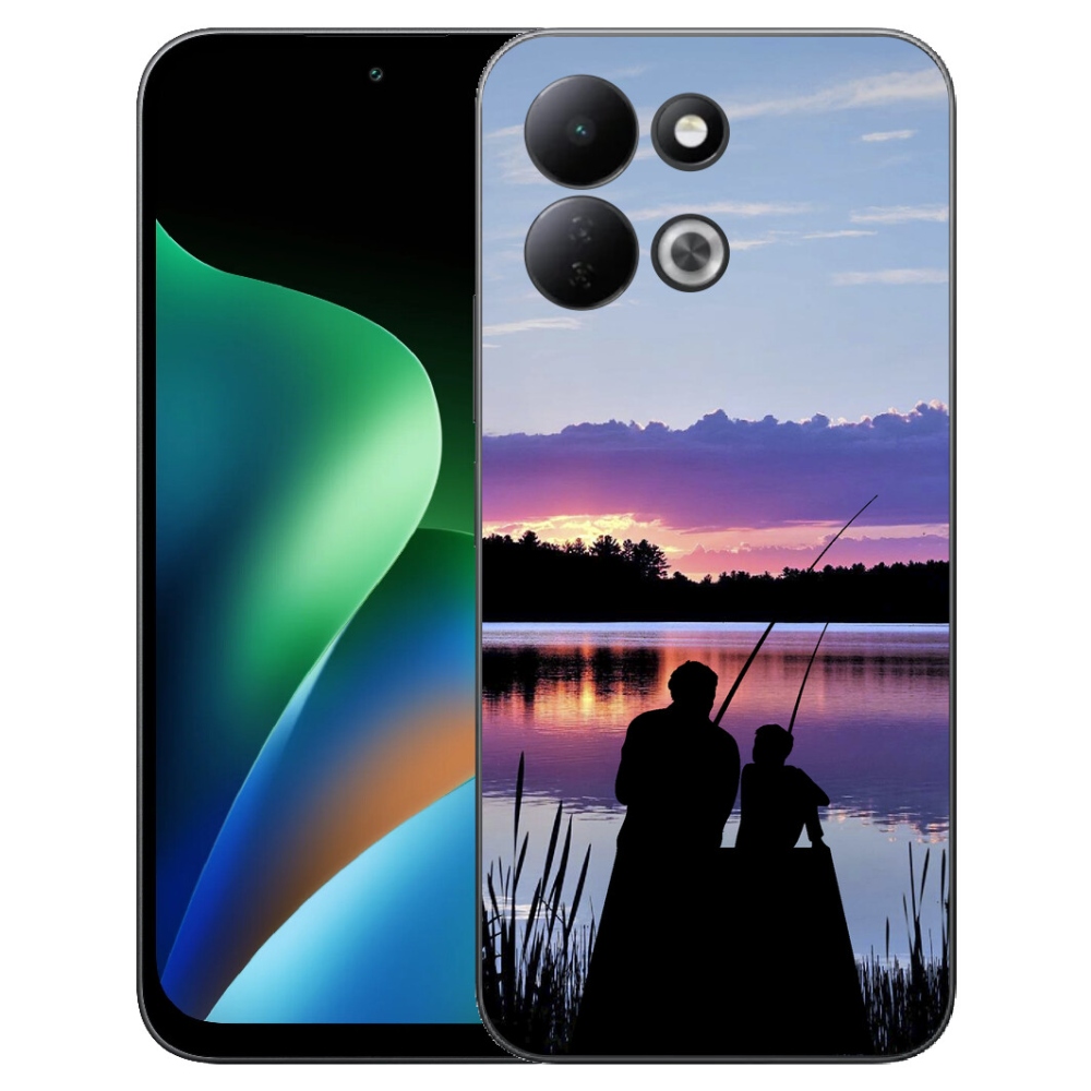 Gélový kryt mmCase na Xiaomi Redmi 17 4G/5G - rybárčenie 2