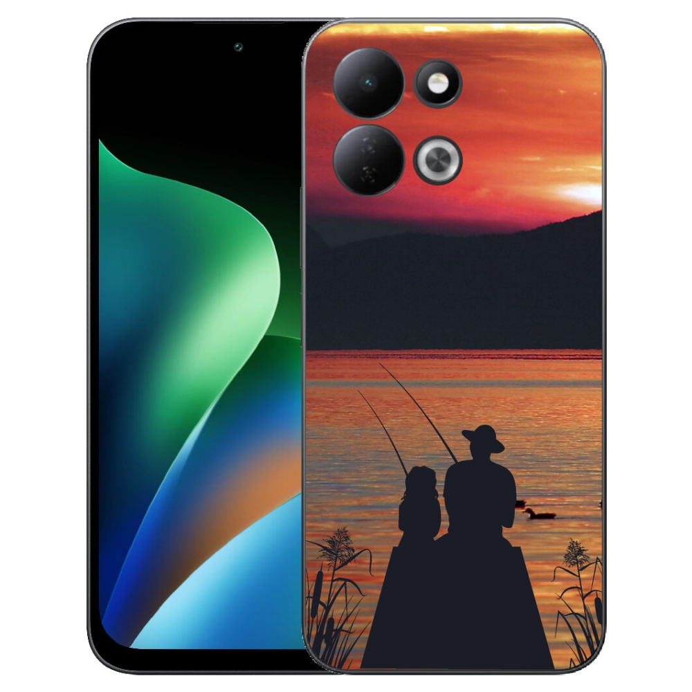 Gélový kryt mmCase na Xiaomi Redmi 17 4G/5G - rybárčenie 3