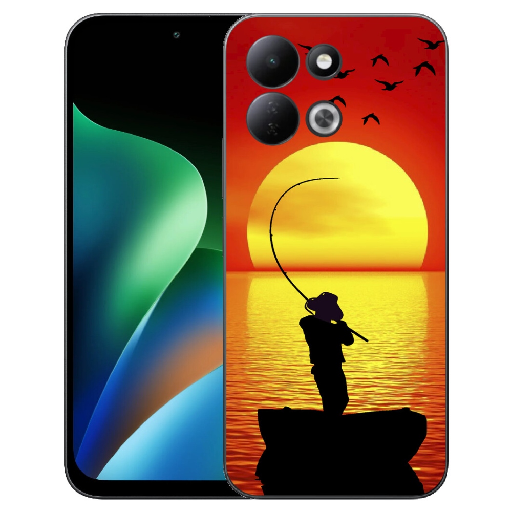 Gélový kryt mmCase na Xiaomi Redmi 17 4G/5G - rybárčenie