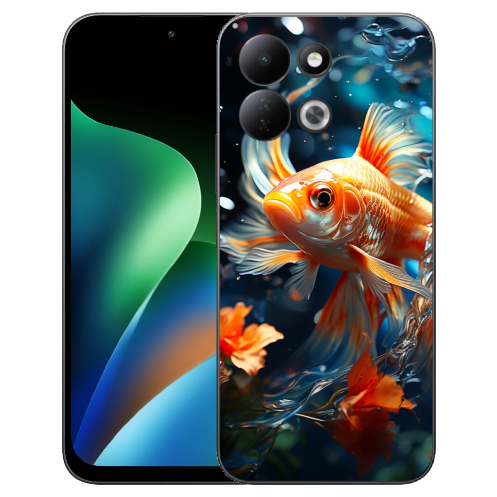 Gélový kryt mmCase na Xiaomi Redmi 17 4G/5G - rybka