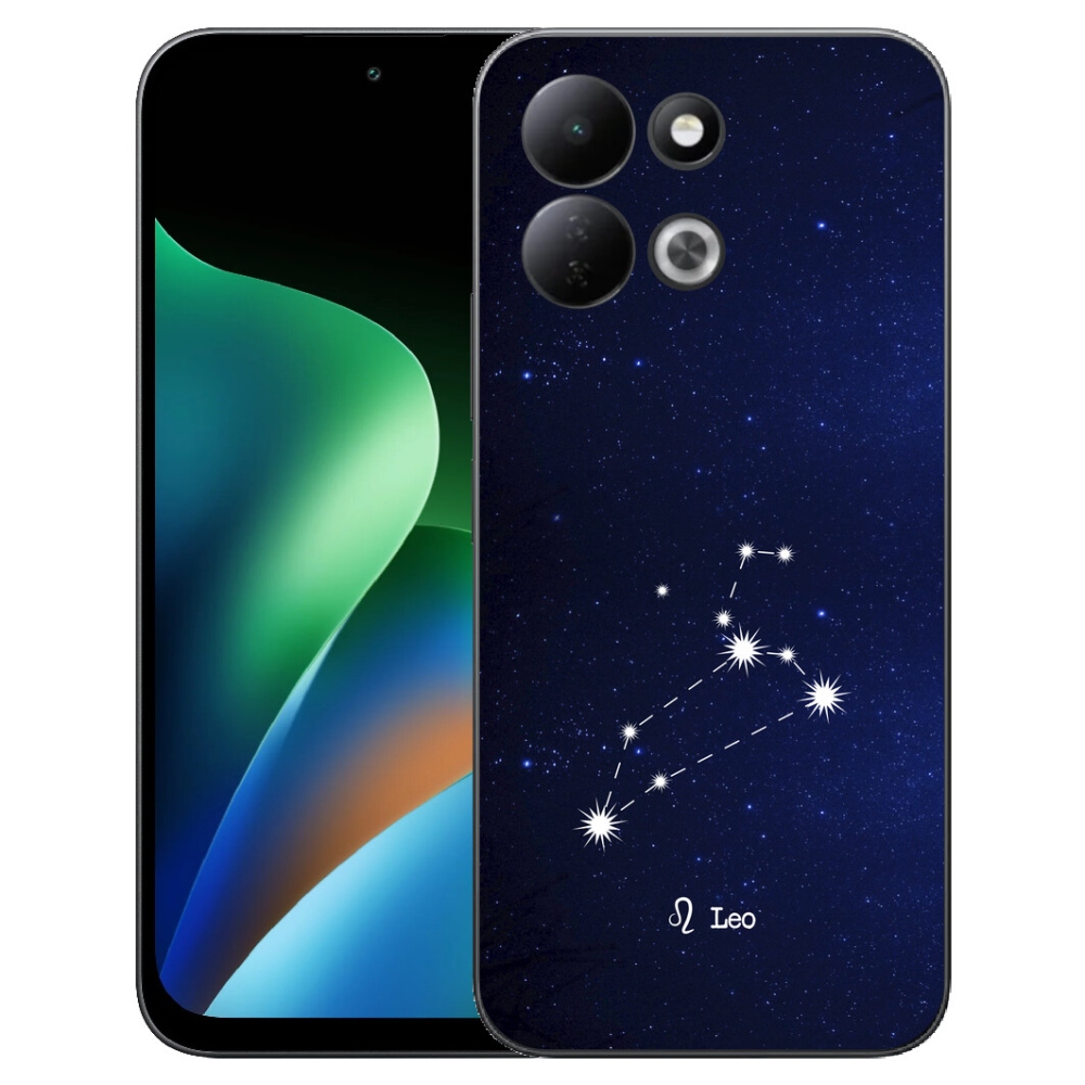Gélový kryt mmCase na Xiaomi Redmi 17 4G/5G - súhvezdie Leva