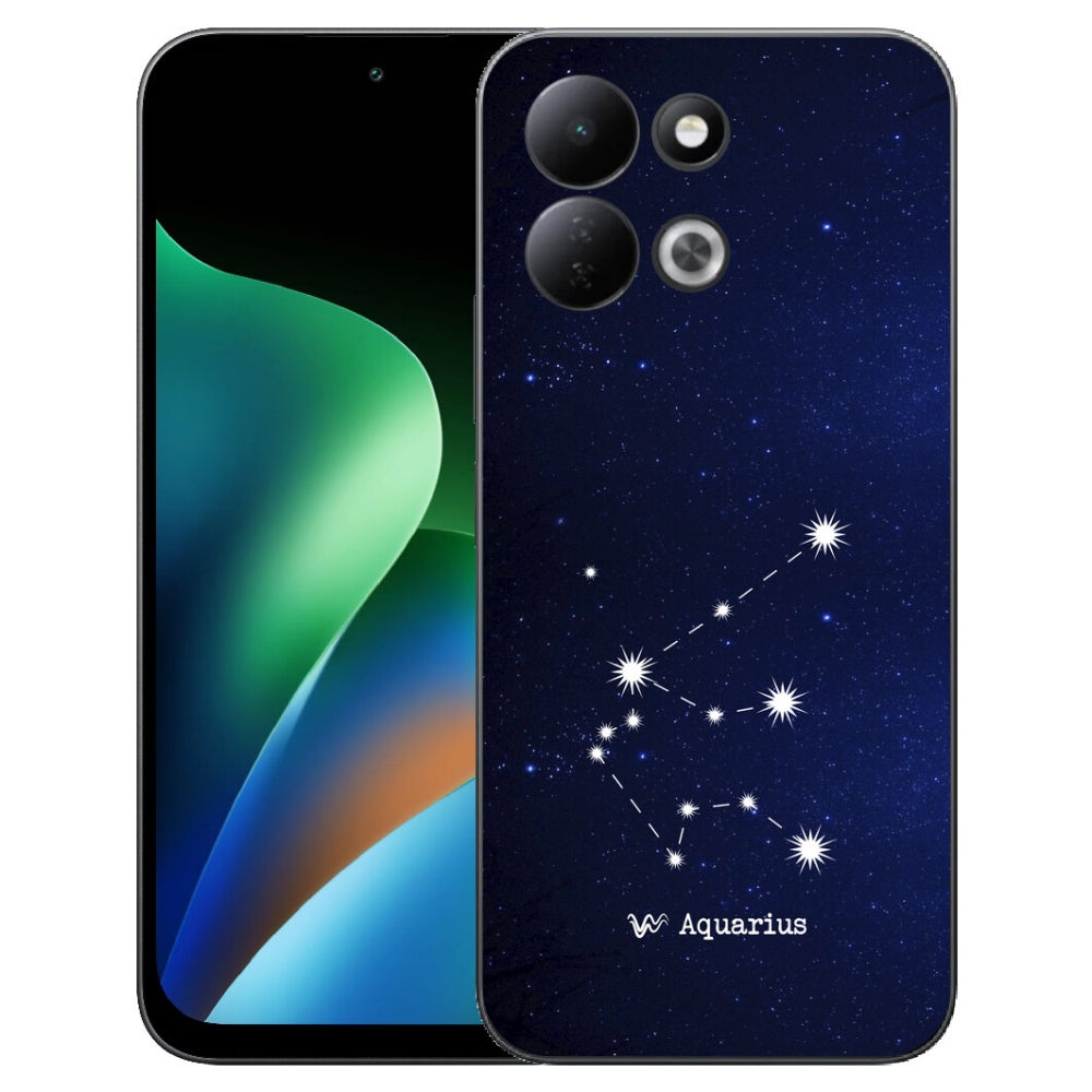 Gélový kryt mmCase na Xiaomi Redmi 17 4G/5G - súhvezdie Vodnára