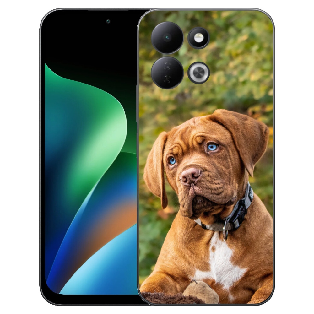 Gélový kryt mmCase na Xiaomi Redmi 17 4G/5G - šteňa