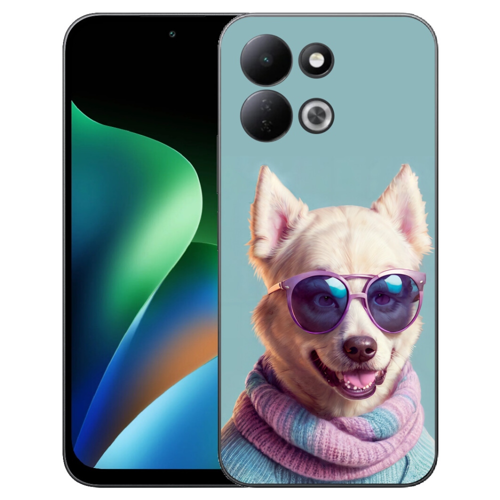 Gélový kryt mmCase na Xiaomi Redmi 17 4G/5G - štýlový nemecký špic