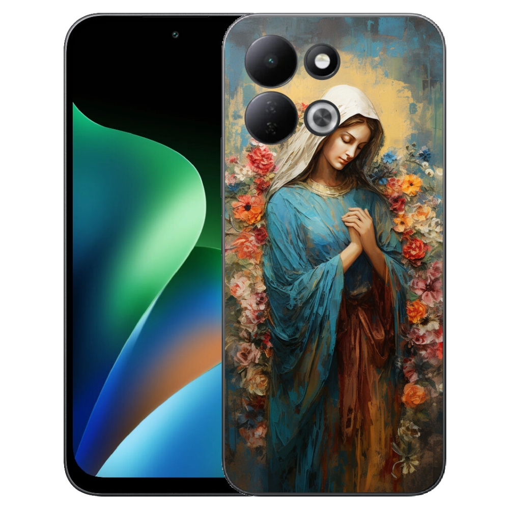 Gélový kryt mmCase na Xiaomi Redmi 17 4G/5G - svätá žena