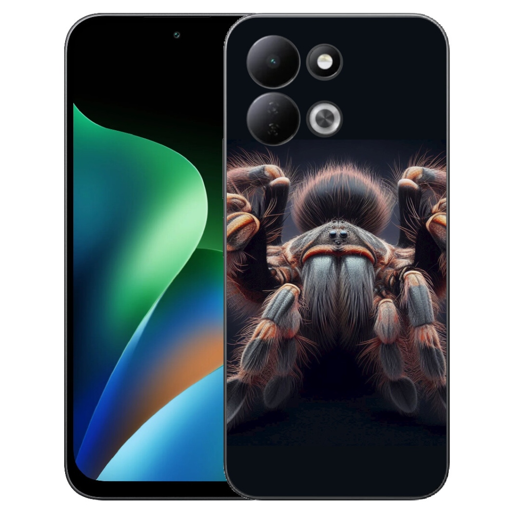 Gélový kryt mmCase na Xiaomi Redmi 17 4G/5G - tarantula