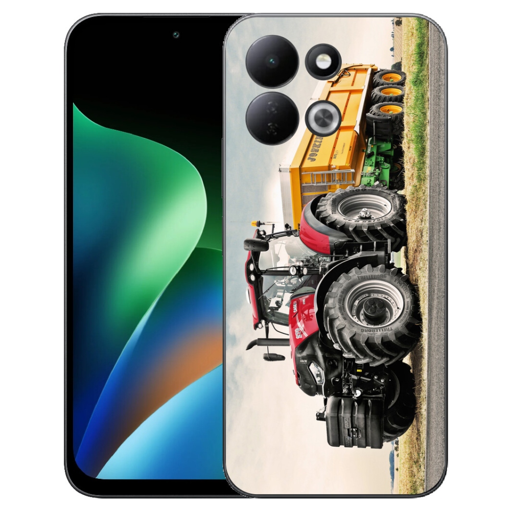 Gélový kryt mmCase na Xiaomi Redmi 17 4G/5G - traktor 3