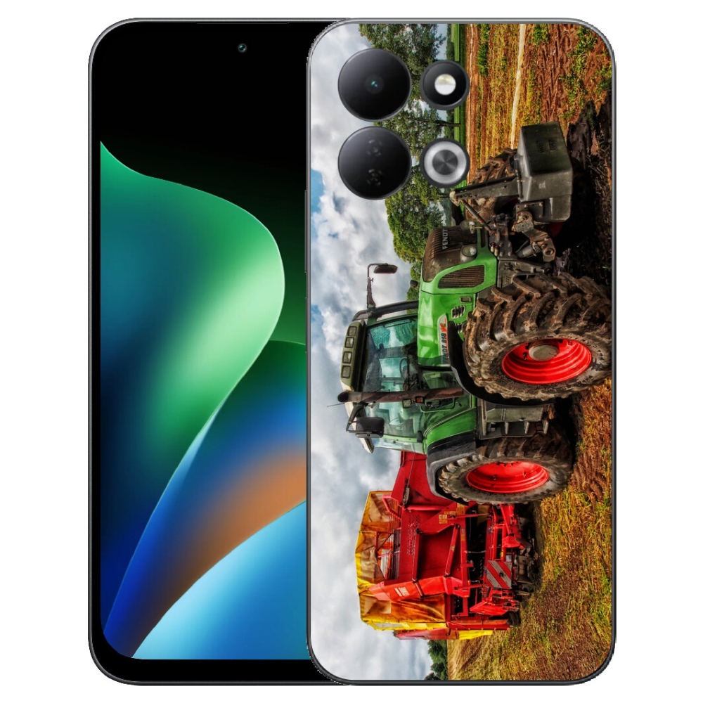 Gélový kryt mmCase na Xiaomi Redmi 17 4G/5G - traktor 4
