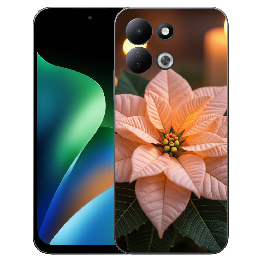 Gélový kryt mmCase na Xiaomi Redmi 17 4G/5G - vianočná hviezda