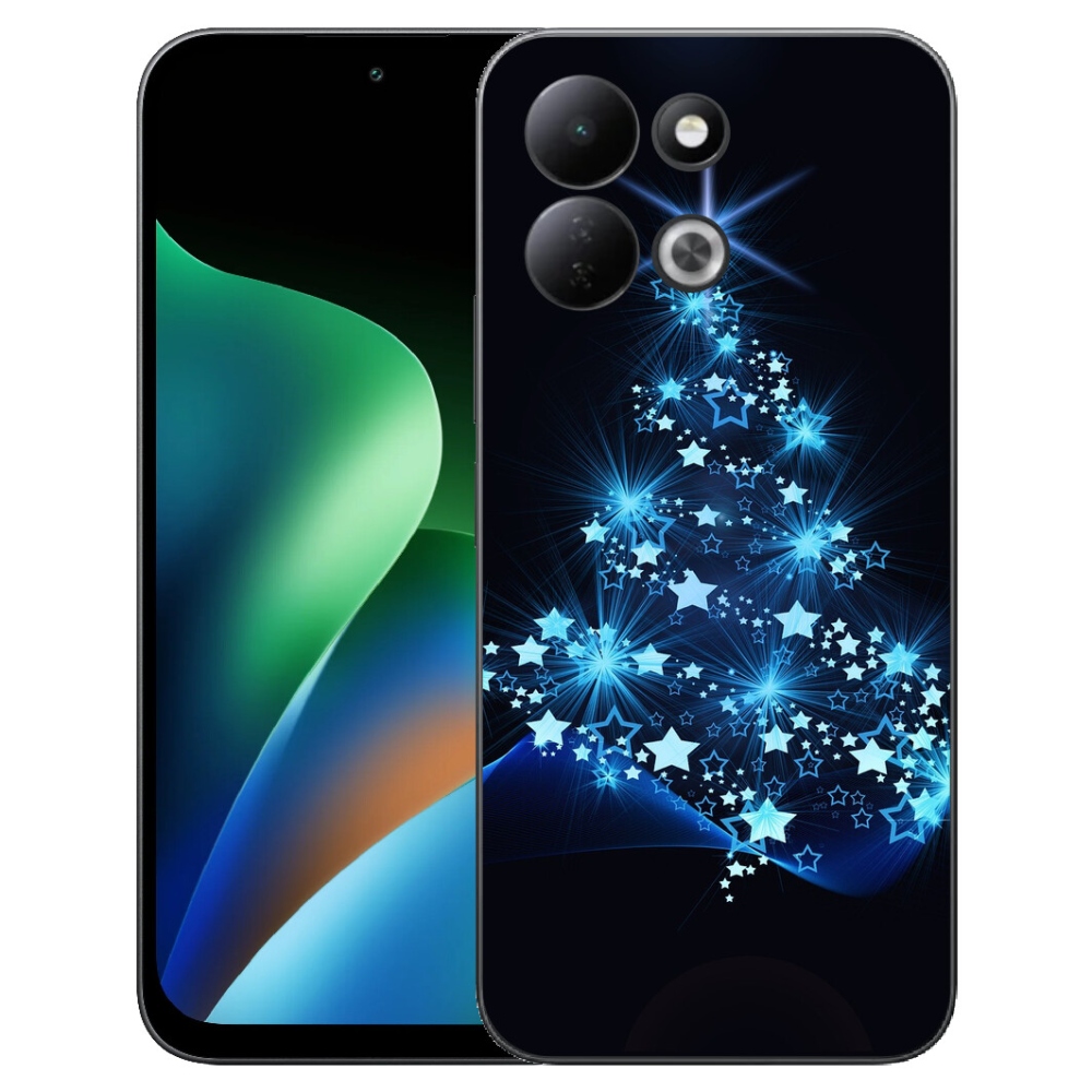 Gélový kryt mmCase na Xiaomi Redmi 17 4G/5G - vianočný stromček