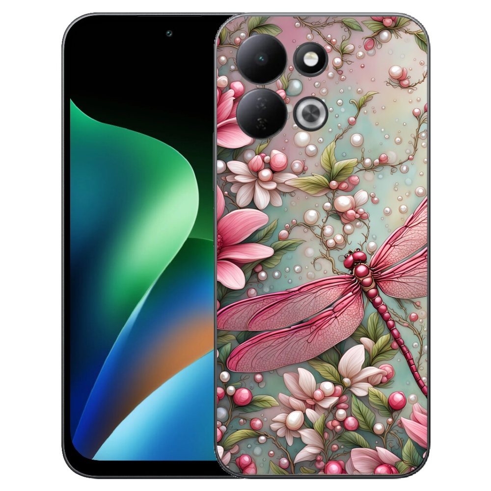 Gélový kryt mmCase na Xiaomi Redmi 17 4G/5G - vážka