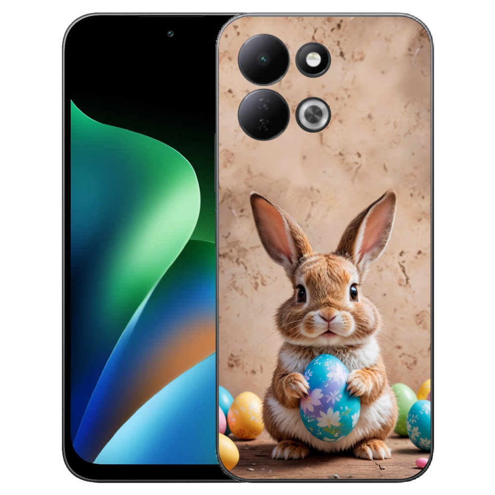 Gélový kryt mmCase na Xiaomi Redmi 17 4G/5G - veľkonočný zajačik