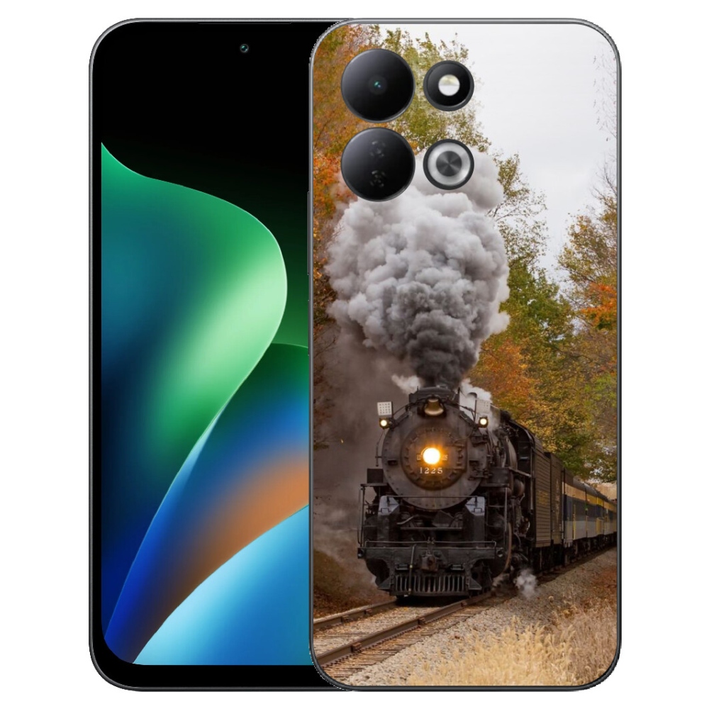 Gélový kryt mmCase na Xiaomi Redmi 17 4G/5G - vlak 1