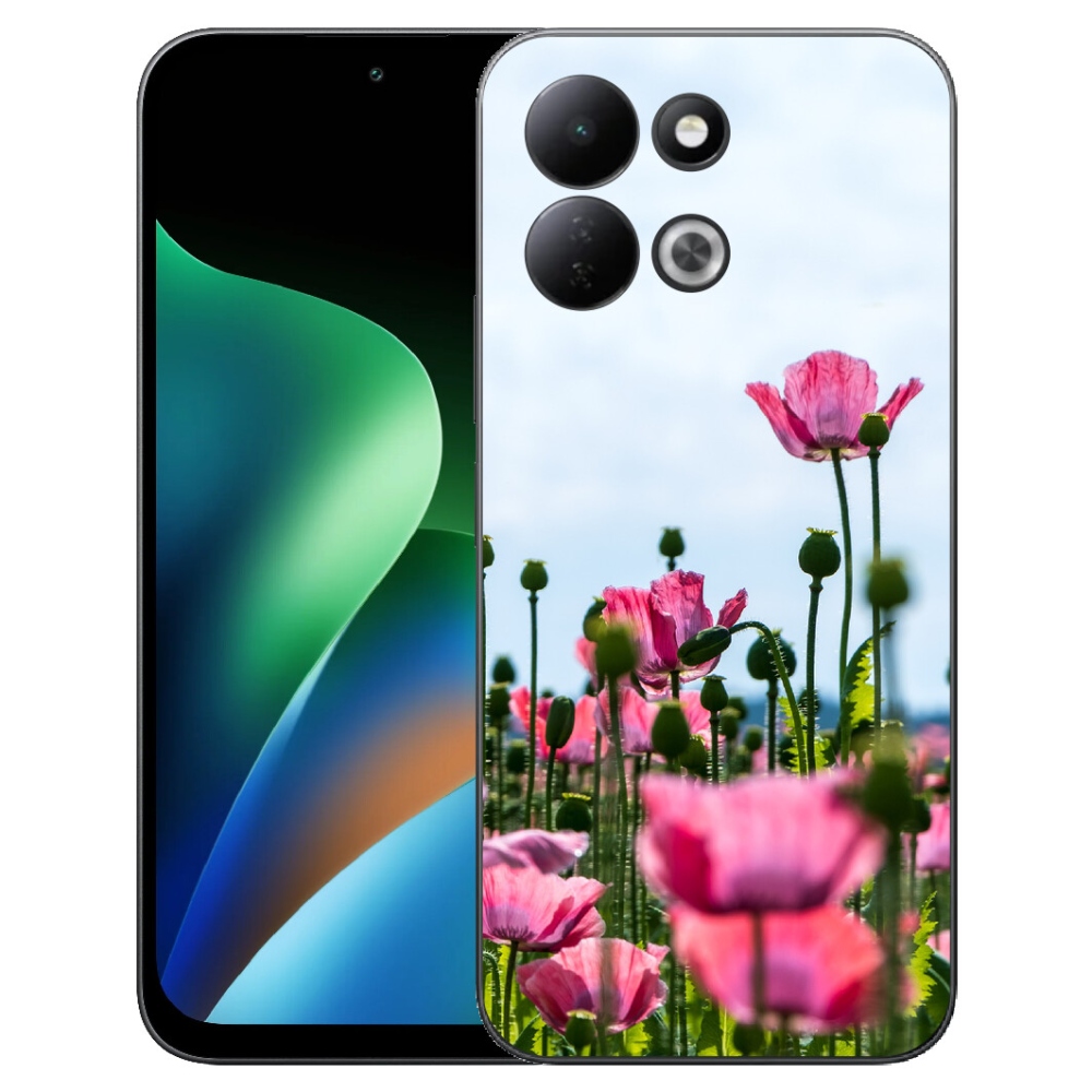Gélový kryt mmCase na Xiaomi Redmi 17 4G/5G - vlčí mak