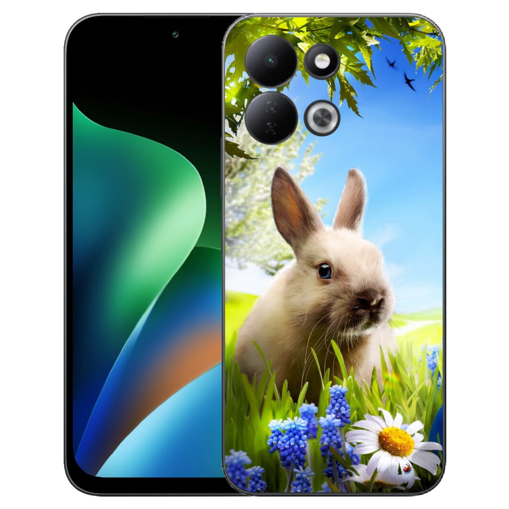 Gélový kryt mmCase na Xiaomi Redmi 17 4G/5G - zajačik