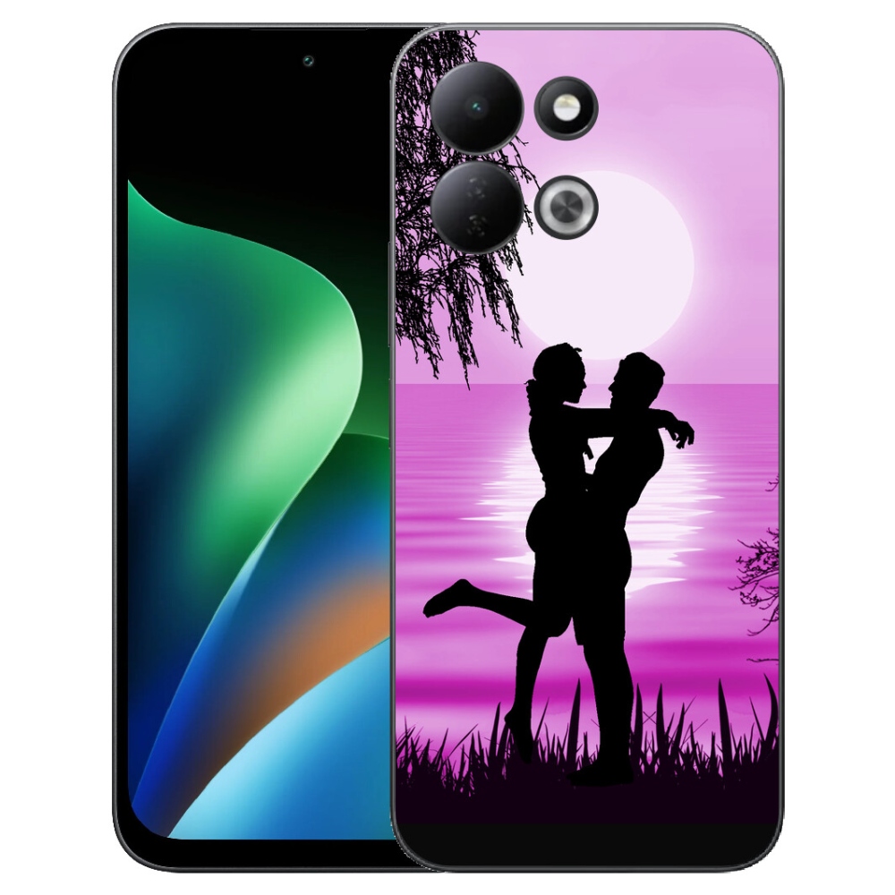 Gélový kryt mmCase na Xiaomi Redmi 17 4G/5G - západ slnka