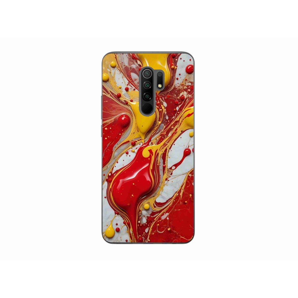 Gélový kryt mmCase na Xiaomi Redmi 9 - abstraktný motív 42