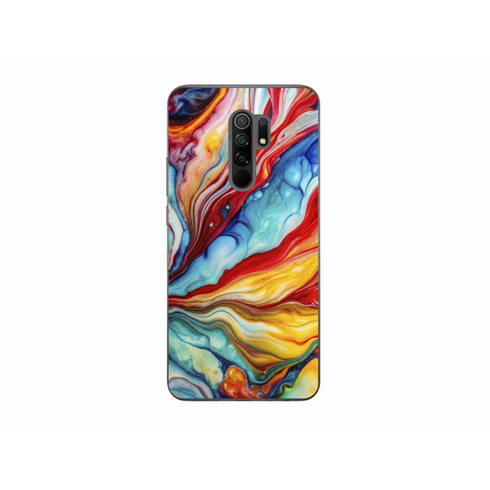 Gélový kryt mmCase na Xiaomi Redmi 9 - abstraktný motív 58