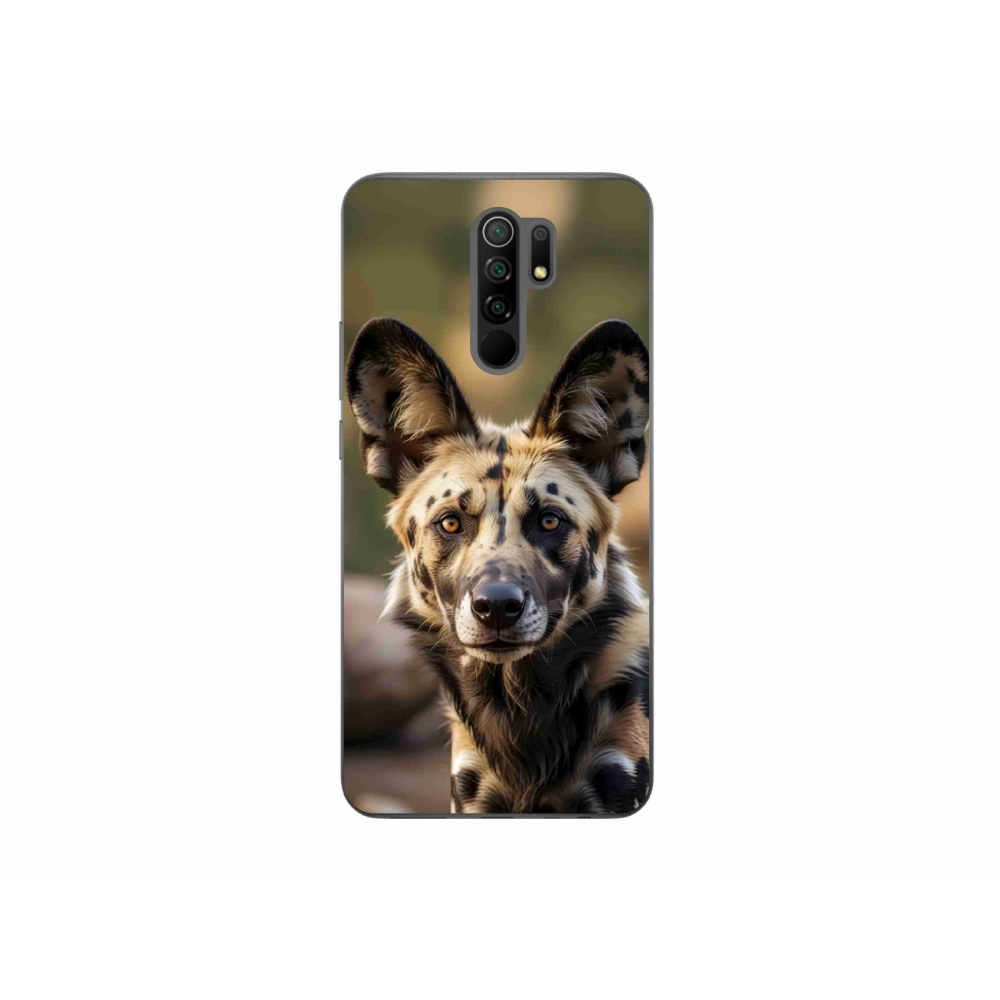 Gélový kryt mmCase na Xiaomi Redmi 9 - africký divoký pes