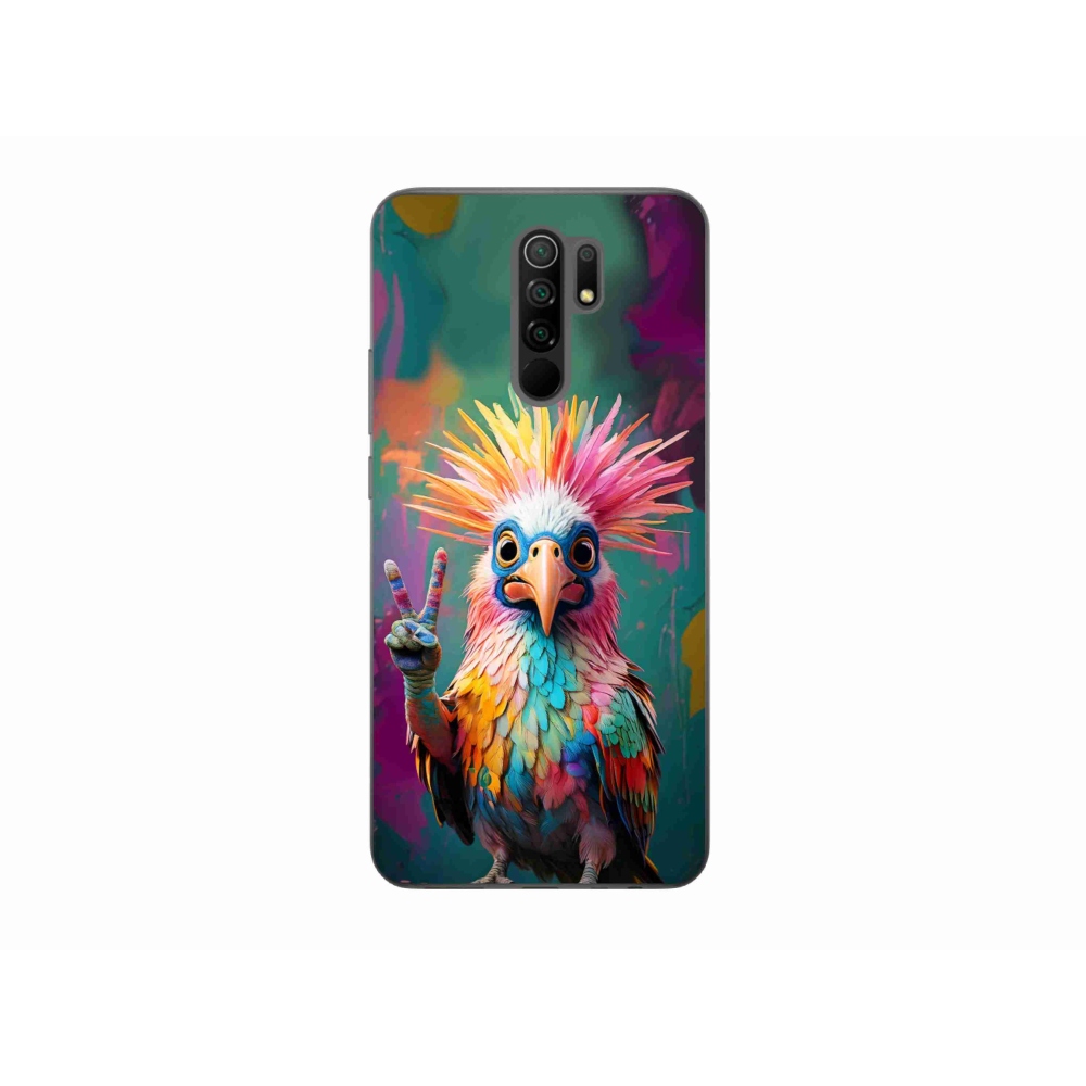 Gélový kryt mmCase na Xiaomi Redmi 9 - farebný rebel