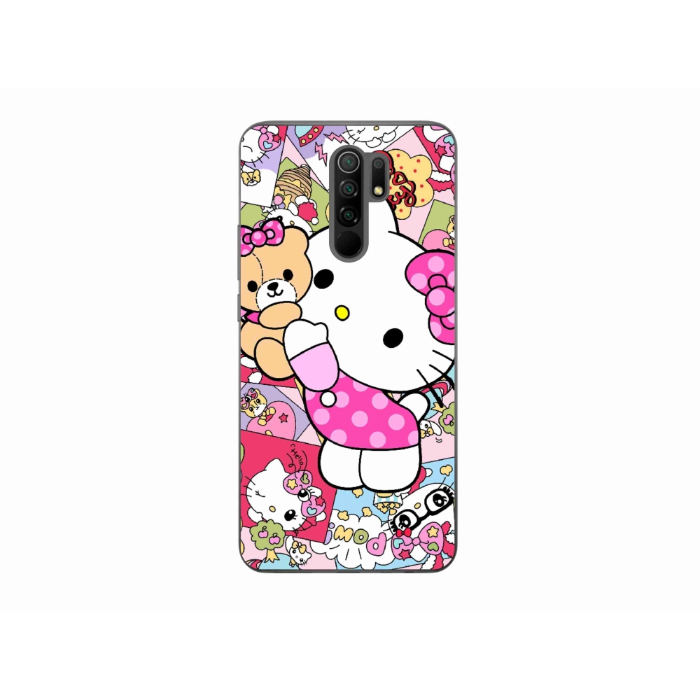 Gélový kryt mmCase na Xiaomi Redmi 9 - cute kitty