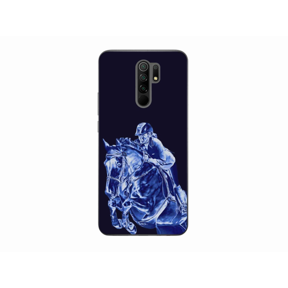 Gélový kryt mmCase na Xiaomi Redmi 9 - dostihový kôň