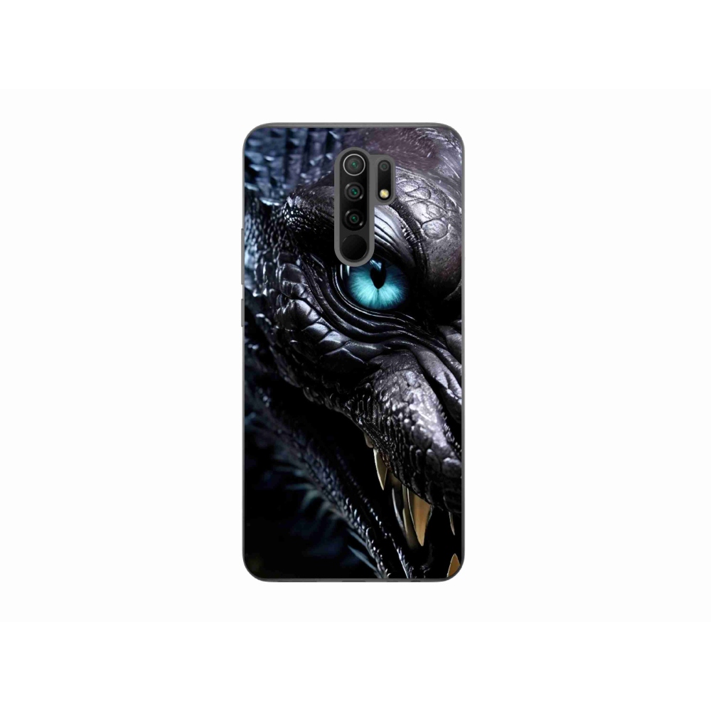Gélový kryt mmCase na Xiaomi Redmi 9 - dračí pohľad