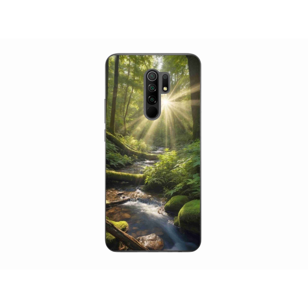 Gélový kryt mmCase na Xiaomi Redmi 9 - hlbina lesa