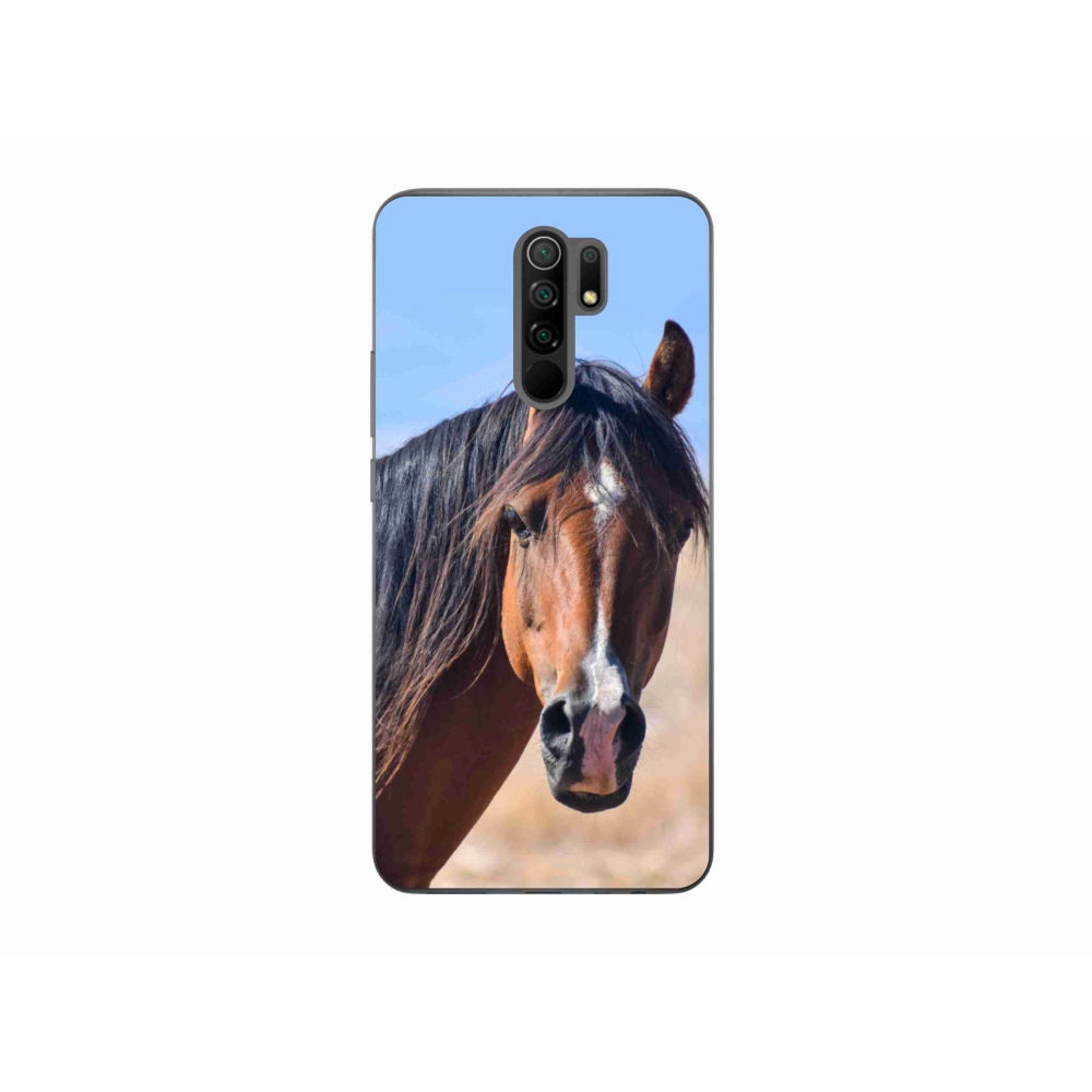 Gélový kryt mmCase na Xiaomi Redmi 9 - pokojný kôň