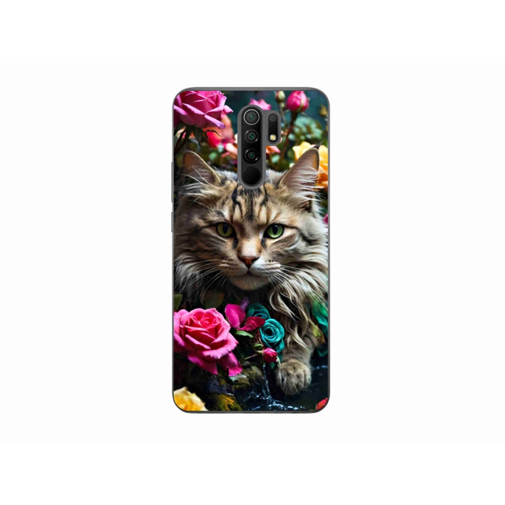Gélový kryt mmCase na Xiaomi Redmi 9 - mačacie pohľad 2